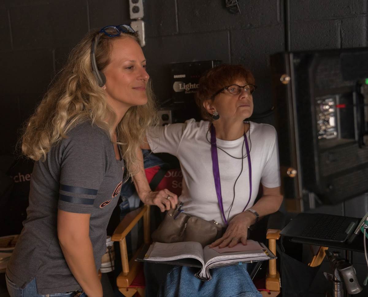 Anne Fletcher (left)