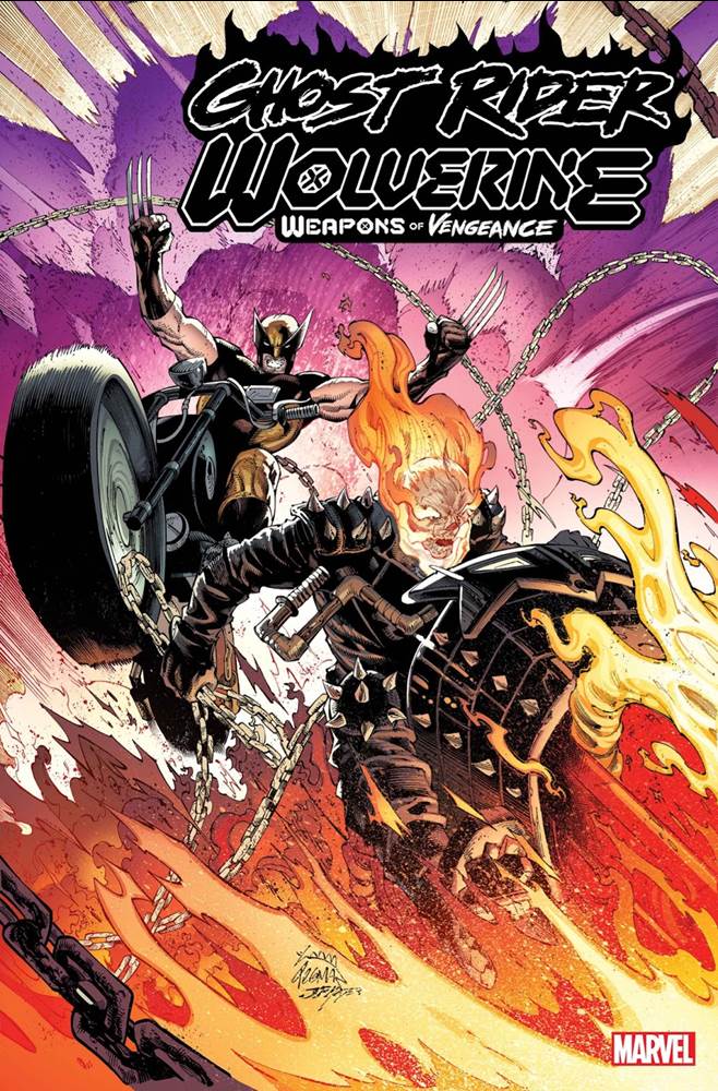 GHOST RIDER/WOLVERINE: WEAPONS OF VENGEANCE ALPHA #1 (Cover by Ryan Stegman)