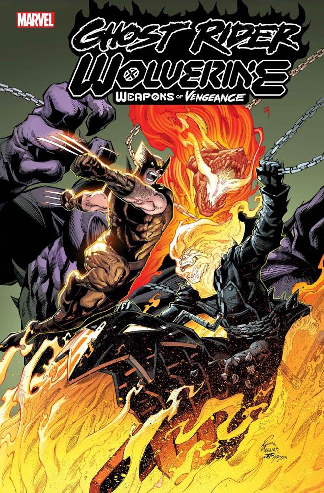 GHOST RIDER/WOLVERINE: WEAPONS OF VENGEANCE OMEGA #1 (Cover by Ryan Stegman)