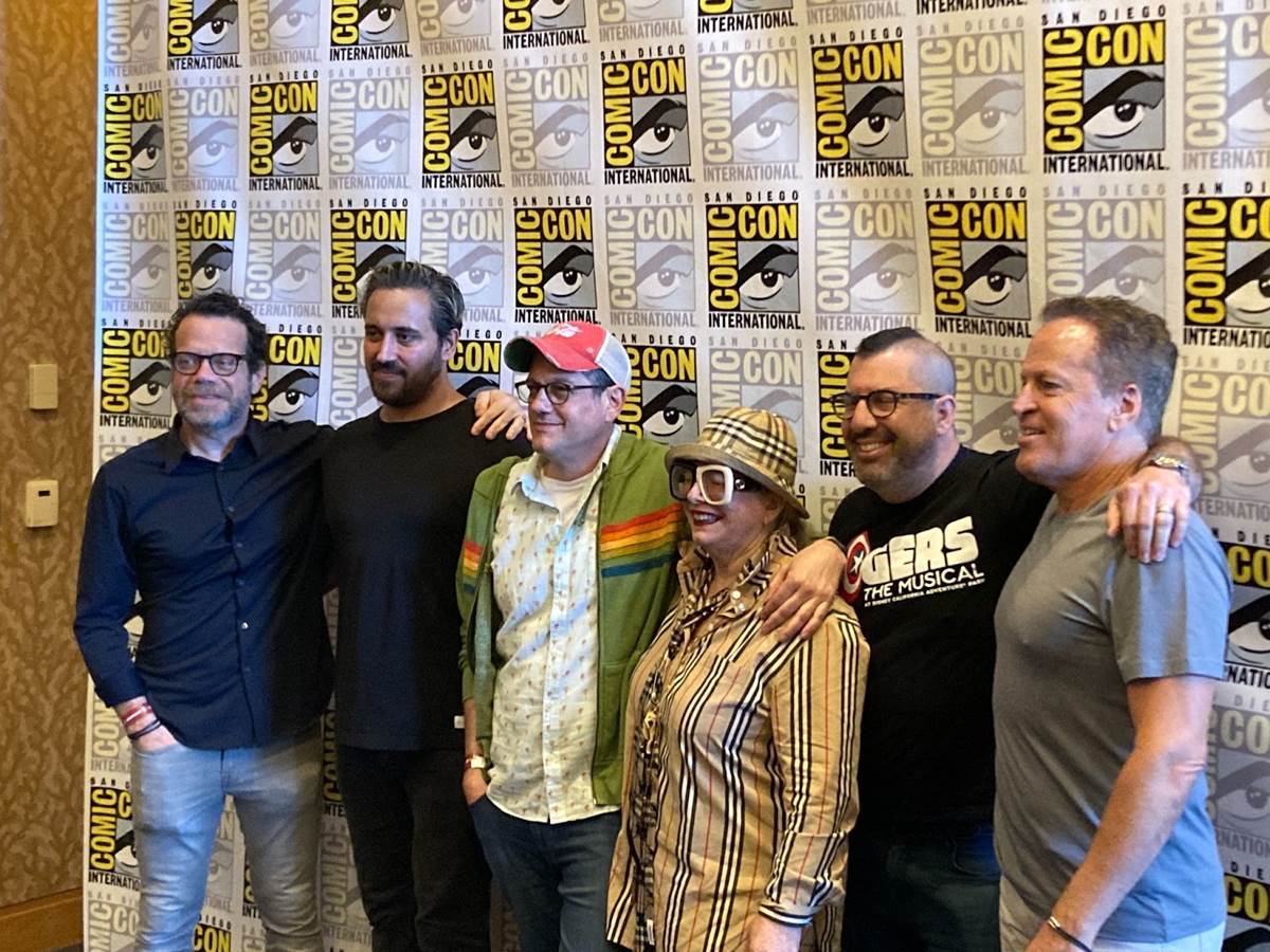 L to R: Christophe Beck, The Haxan Cloak, Michael Giacchino, Laura Karpman, Christopher Lennertz, David Russo
