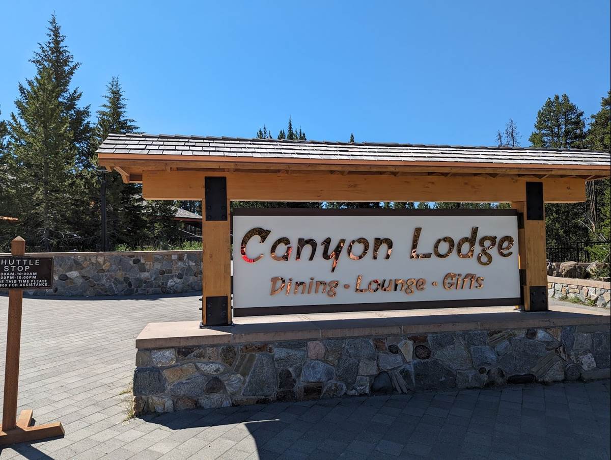 Heading to the Canyon Lodge for a BReak