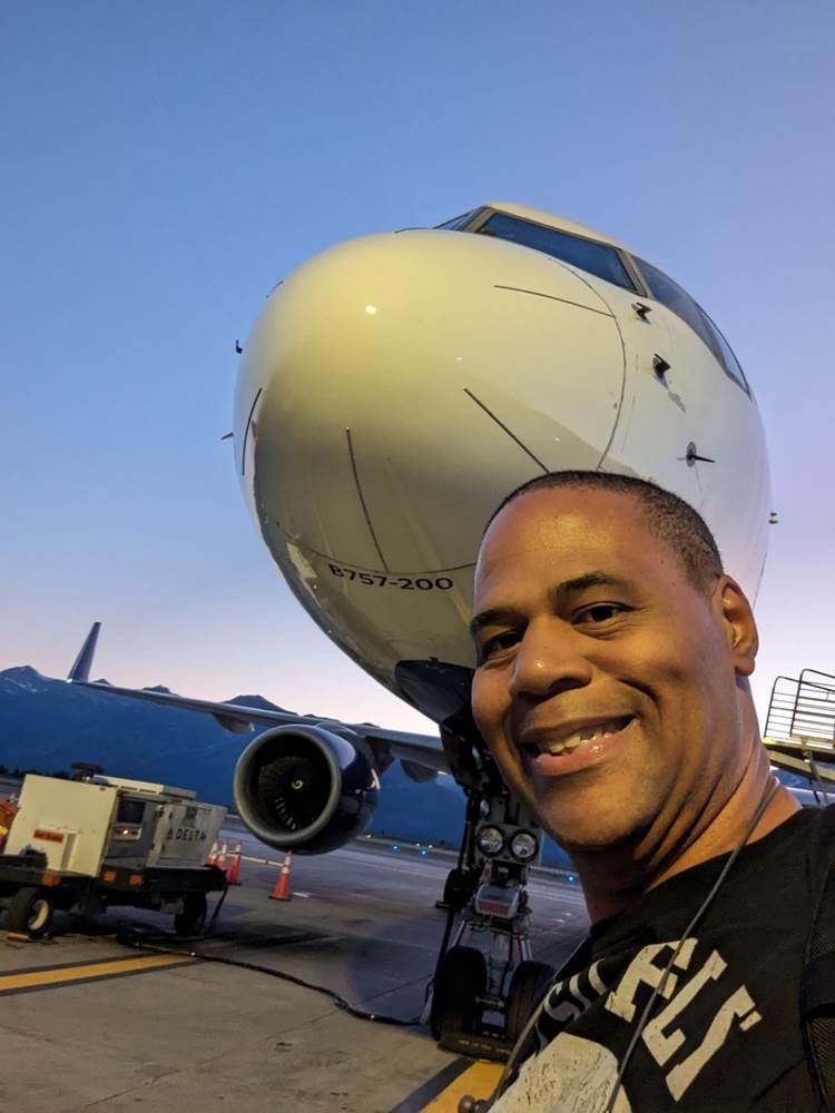 Love the Jackson Hole airport. No jetways, you get to walk right next to the airplanes.