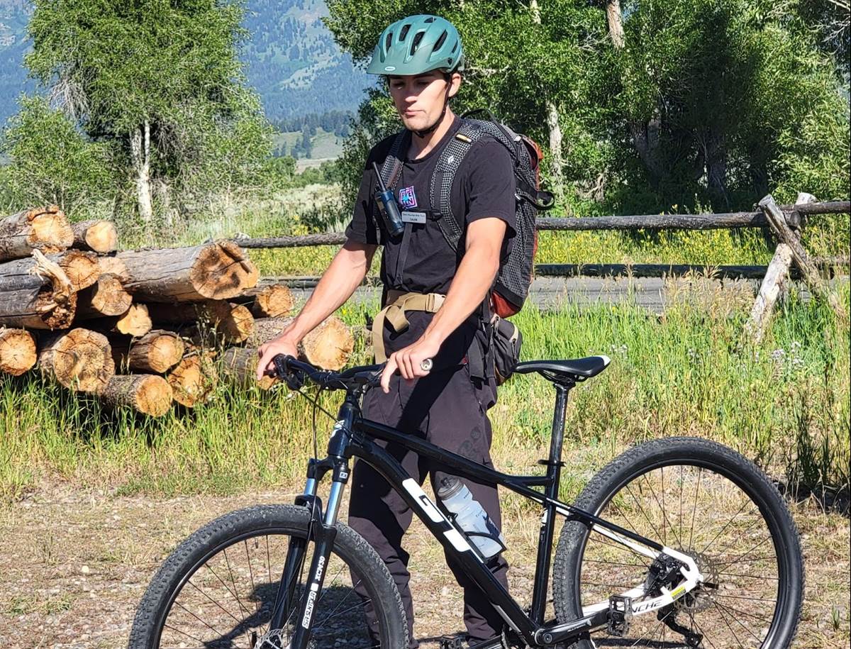 Notice the Water Bottle