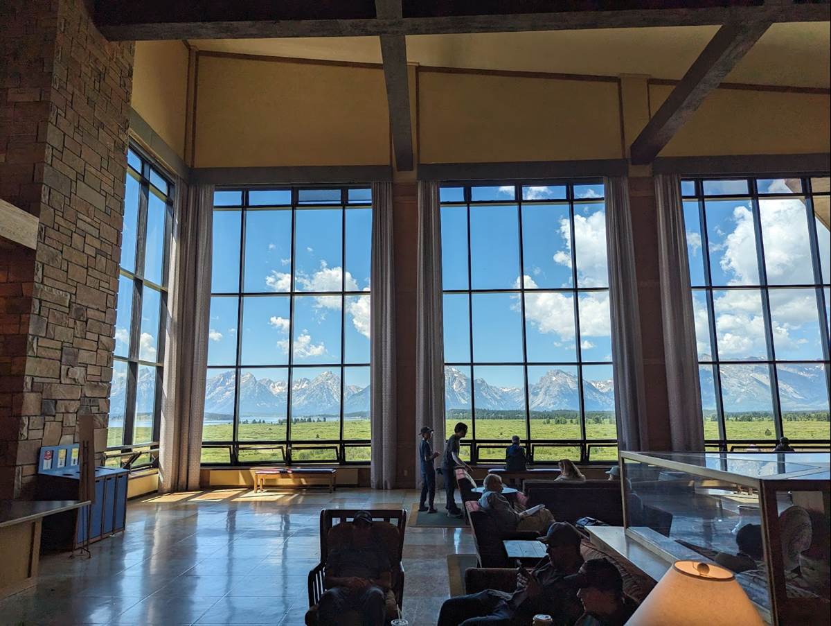 The Jackson Lake Lodge View