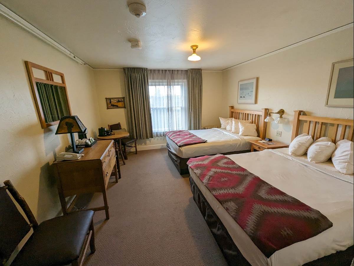 Our Room in the Old Faithful Inn
