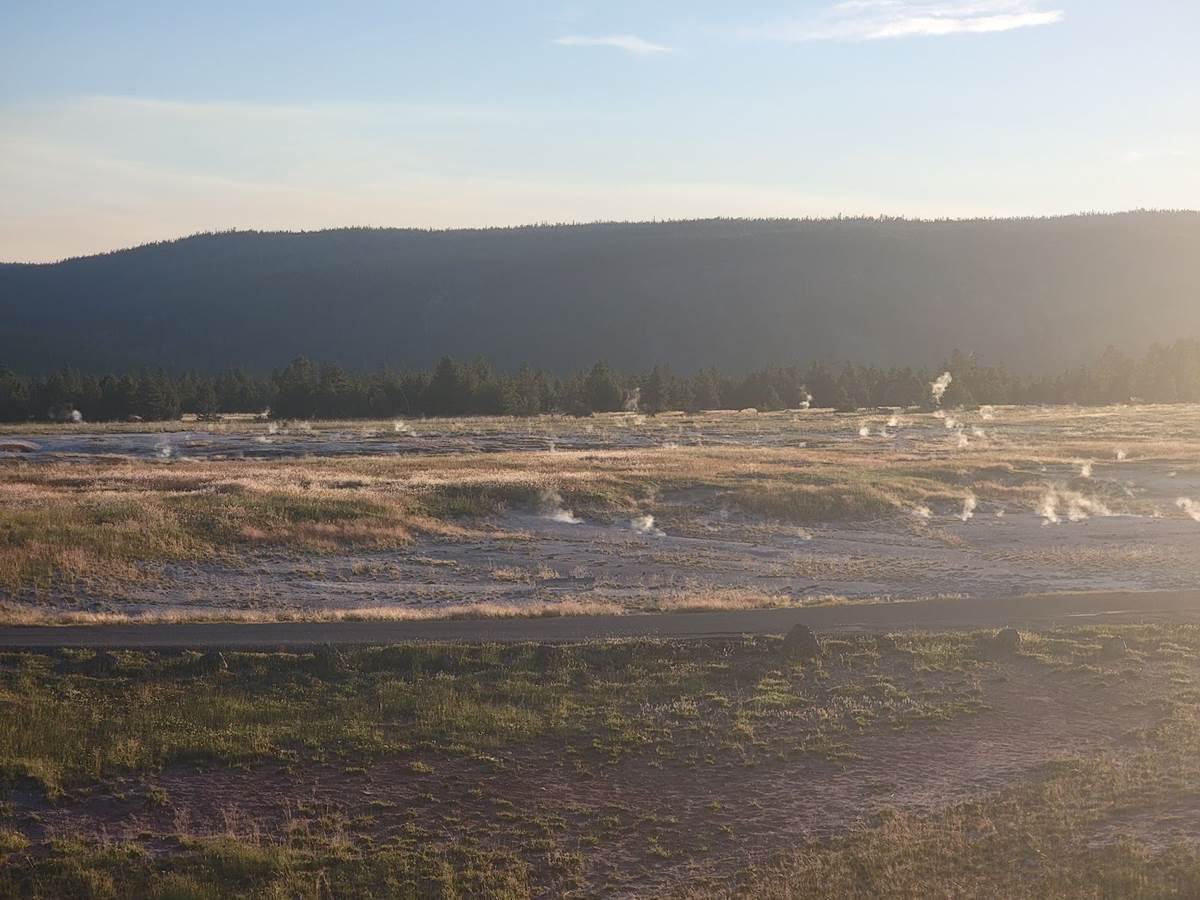 Steam Emanating From the Earth Everywhere You Look