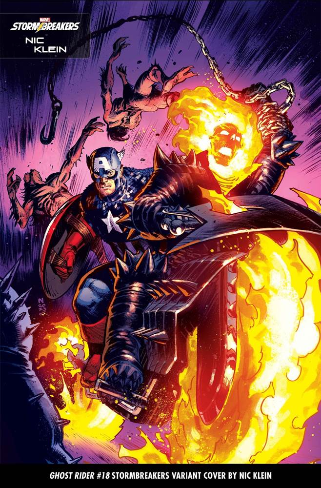 GHOST RIDER #18 Stormbreakers Variant Cover by Nic Klein