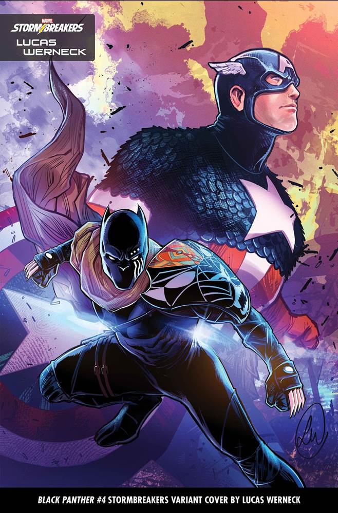 BLACK PANTHER #4 Stormbreakers Variant Cover by Lucas Werneck