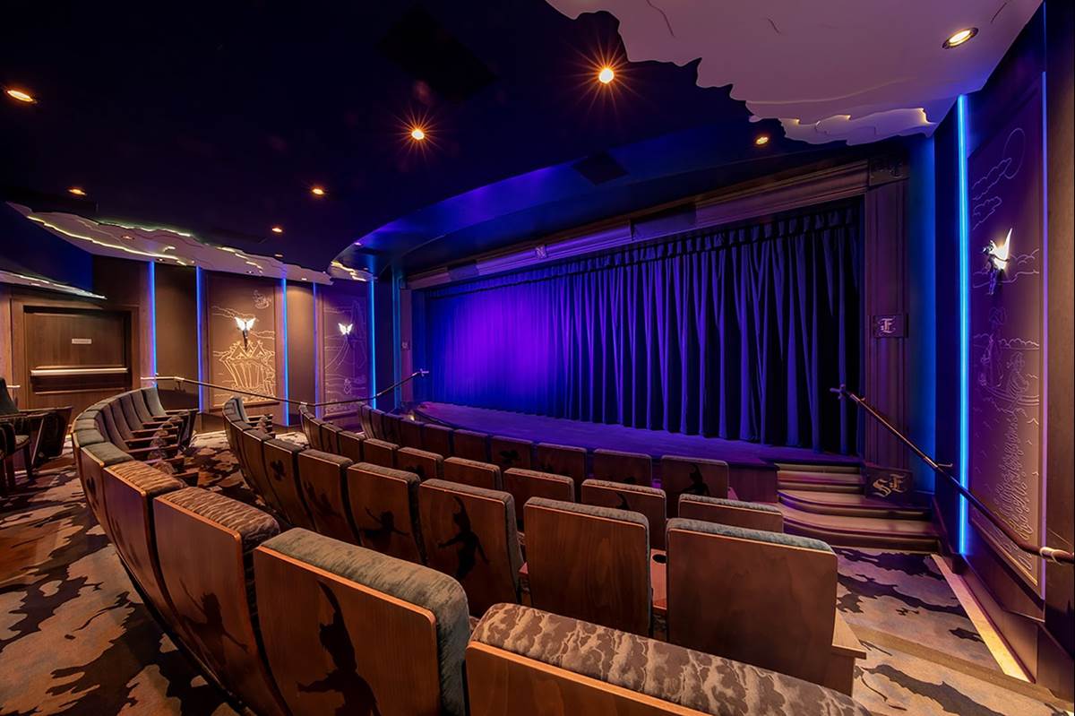 The Neverland Cinema will be on the Disney Treasure