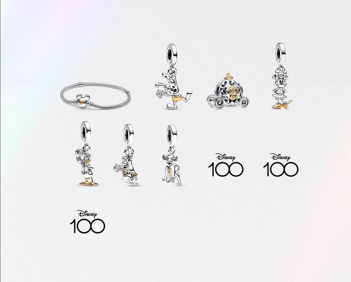 PANDORA Disney100 Collection Charms released
