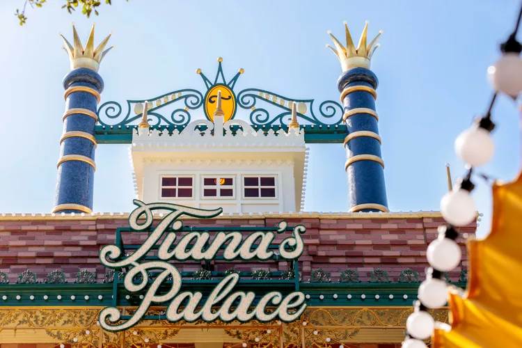Tiana's Palace at Disneyland (c) Disney