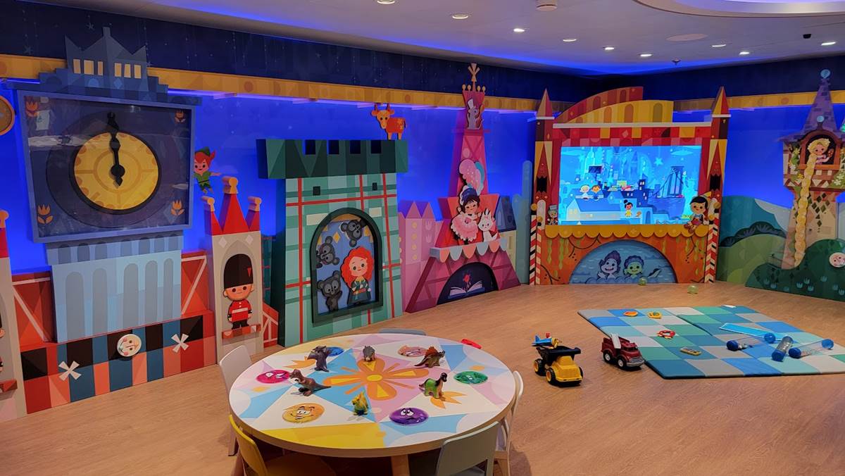 It's a Small World Nursery on the Disney Wish