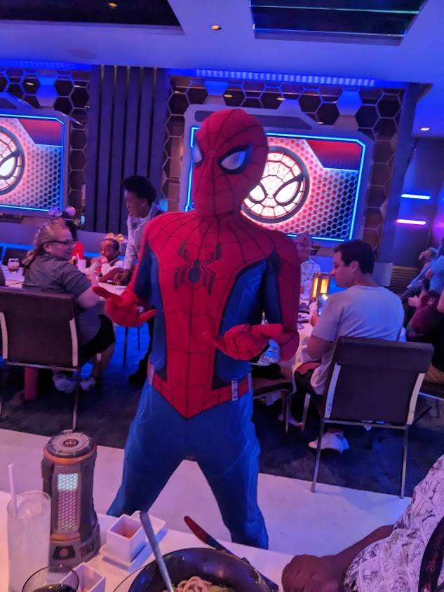 Worlds of Marvel on the Disney Wish