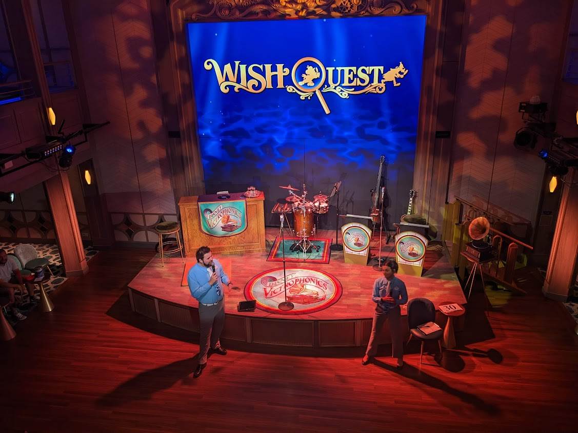 Luna on the Disney Treasure