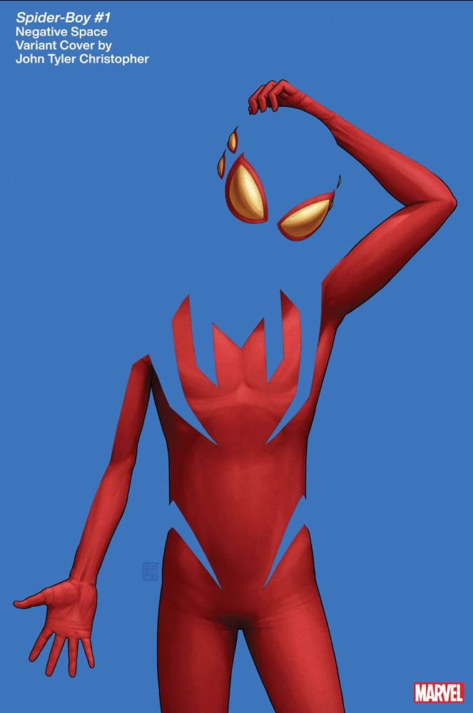 Negative Space Variant Cover by JOHN TYLER CHRISTOPHER