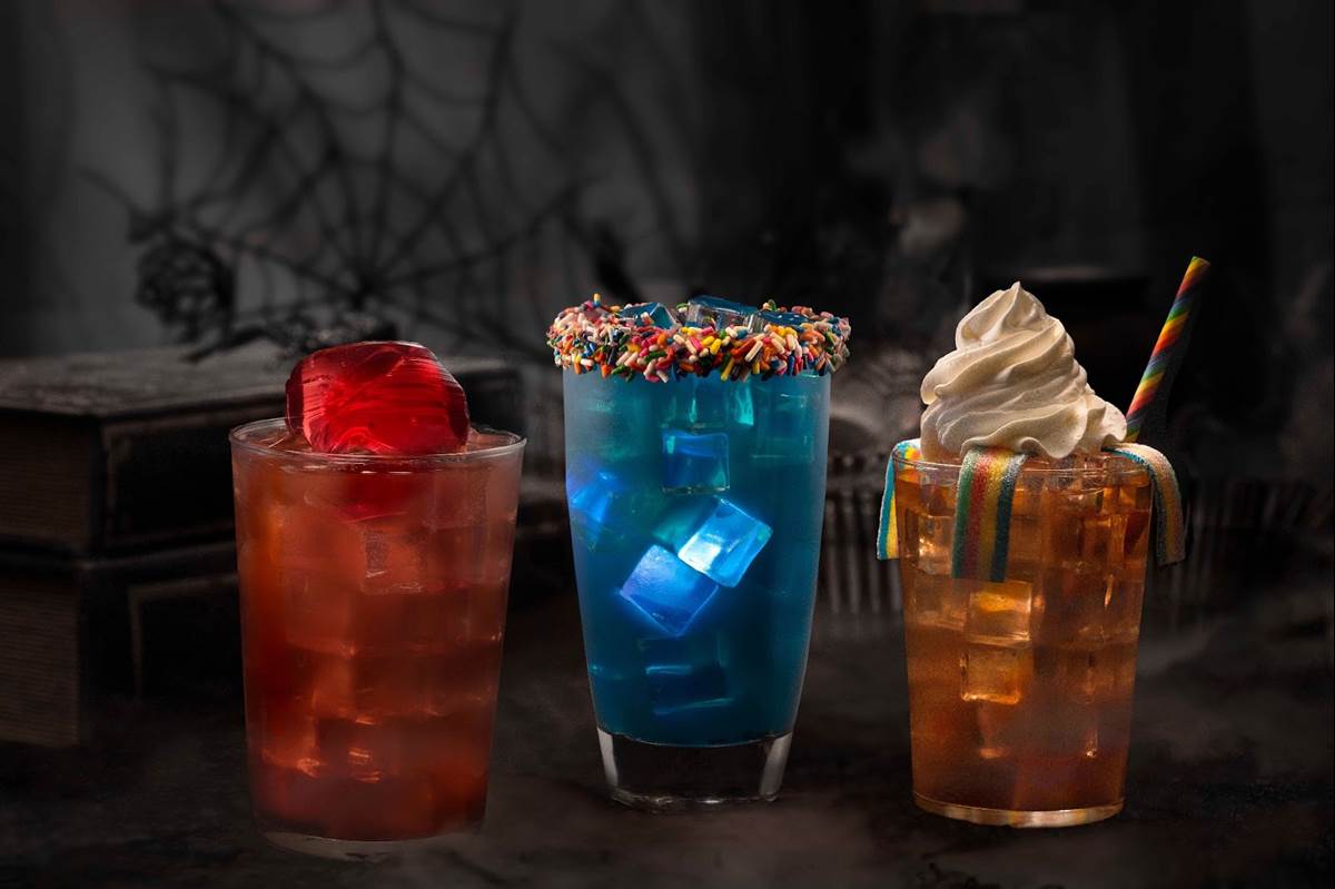 Peacock Halloween Horror Bar Drinks