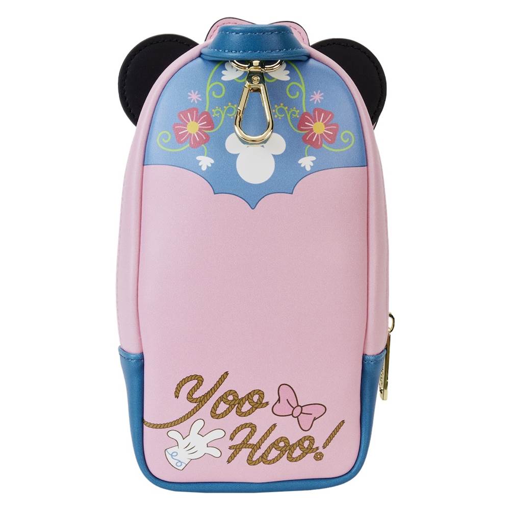 Back of the Minnie Mouse Pencil Case has more imagery and the words "Yoo Hoo!"