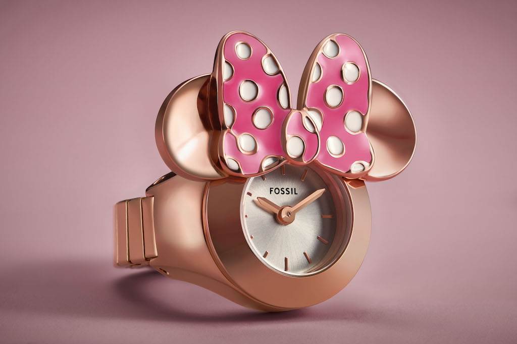 We love this gorgeous Minnie Mouse ring watch! LE of 2,314.