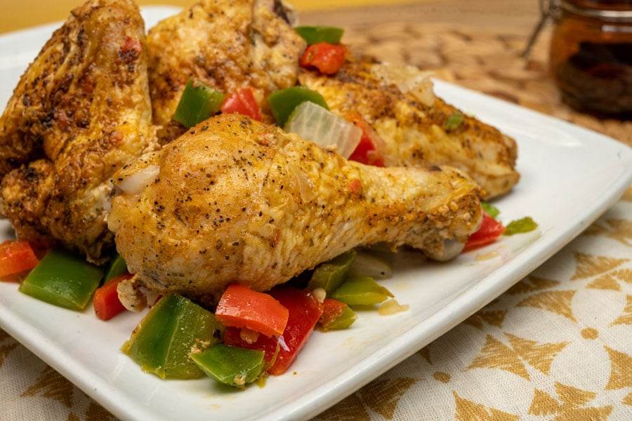 Poulet Mariné Au Four