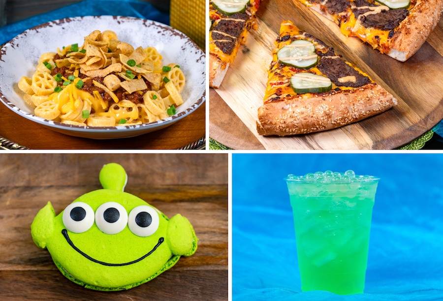 Pixar Fest food at Disneyland Park: Alien Pizza Planet