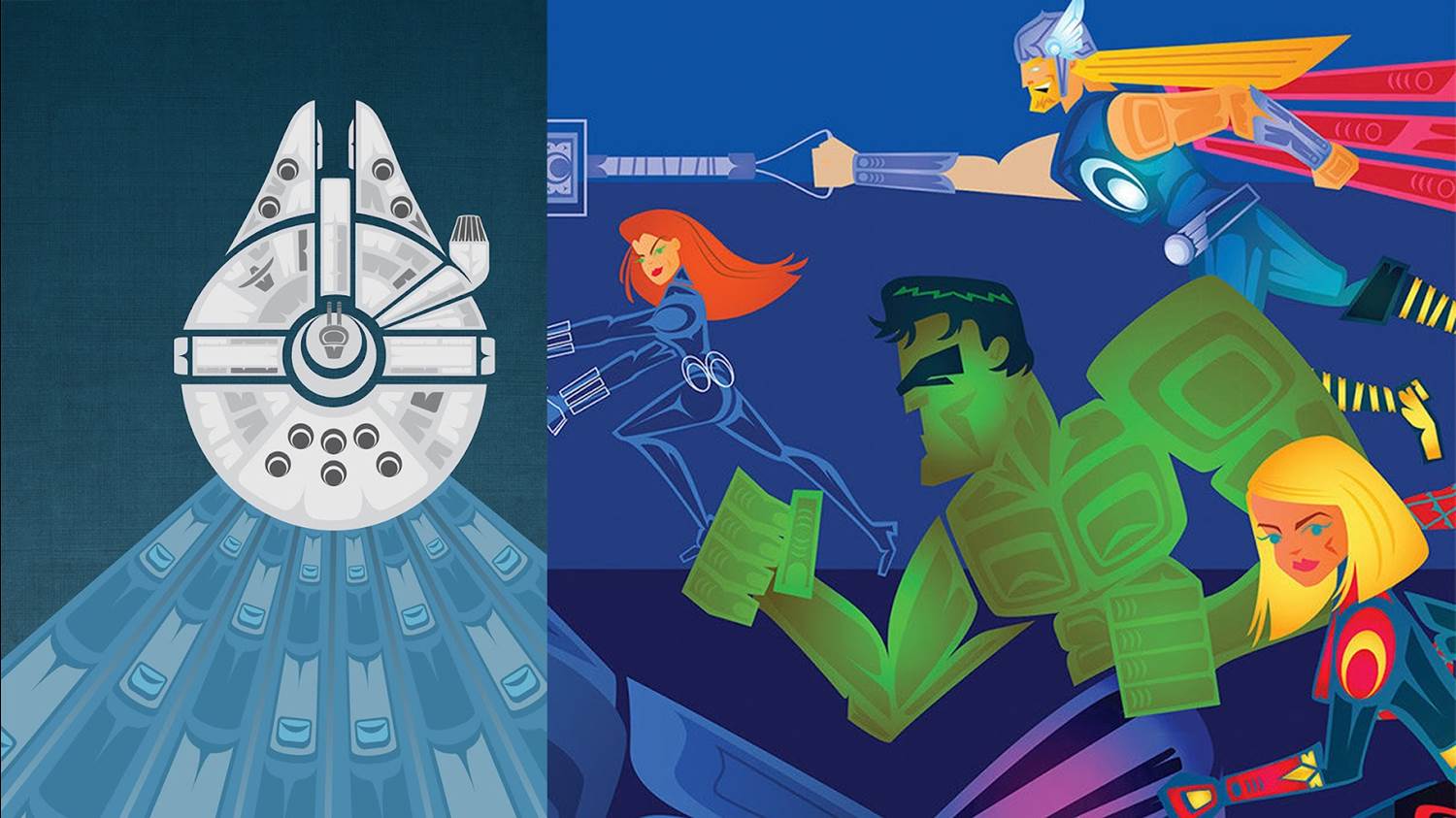 Images via JeffreyVeregge.com.