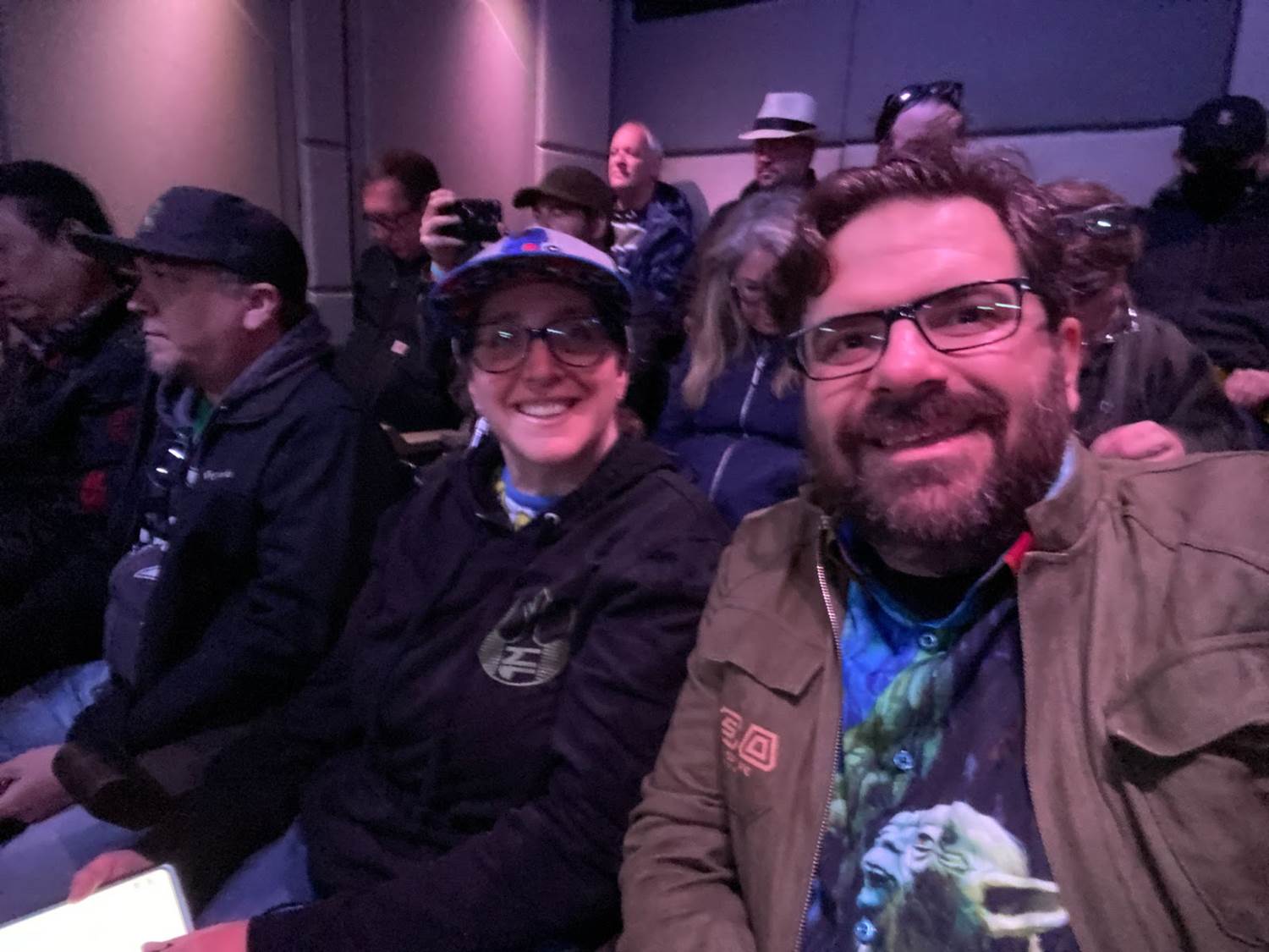 Laughing Place cofounder Rebekah Moseley joins me for a ride on the Starspeeder 1000. (Rebekah's hat courtesy of RSVLTS )