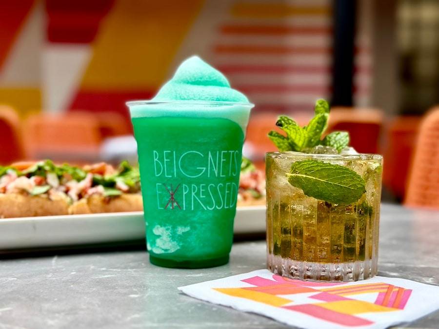 Downtown Disney District Mint Julep drinks, Disneyland Resort