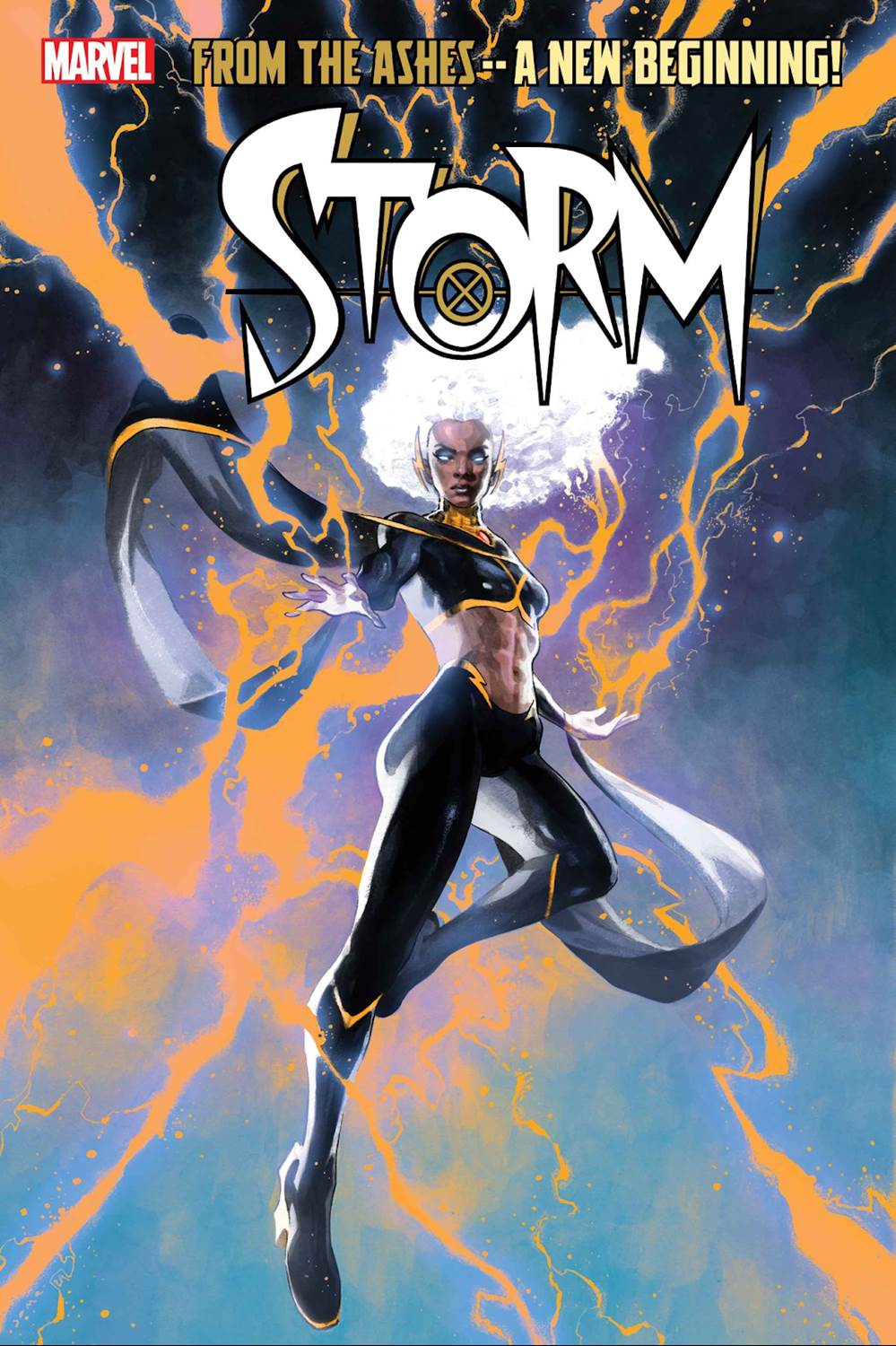 "Storm #1" Gold Foil Variant Cover by Jerome Opeña