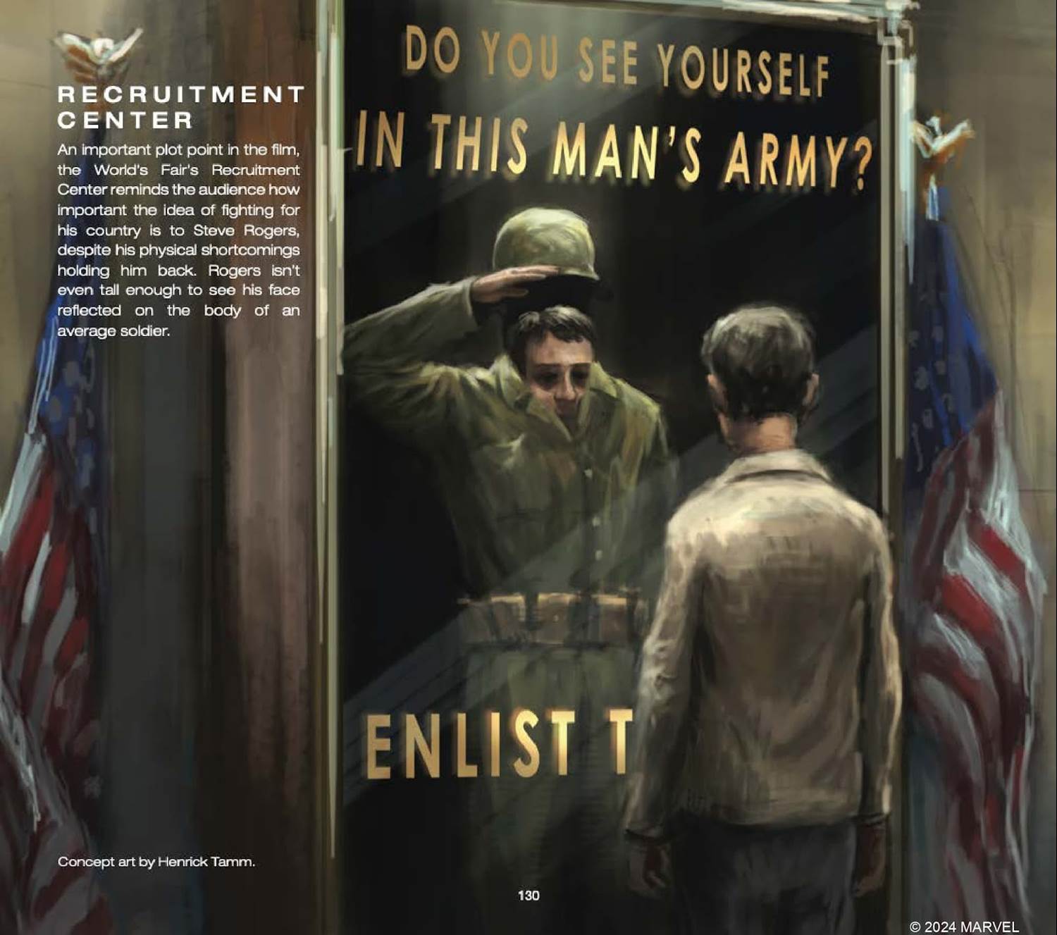 Marvel Studios' The Infinity Saga - Captain America: The First Avenger - The Art of the Movie | Concept art by Henrick Tamm