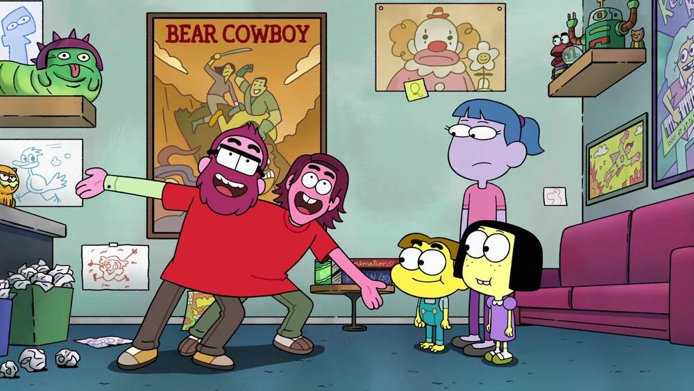 Chris and Shane Houghton as Caricatures of Themselves (Topher and Blaine) in Season 2's "Animation Abomination"