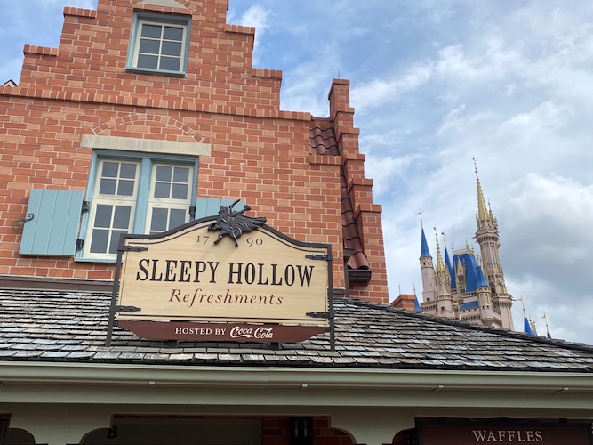 The current Sleepy Hollow sign