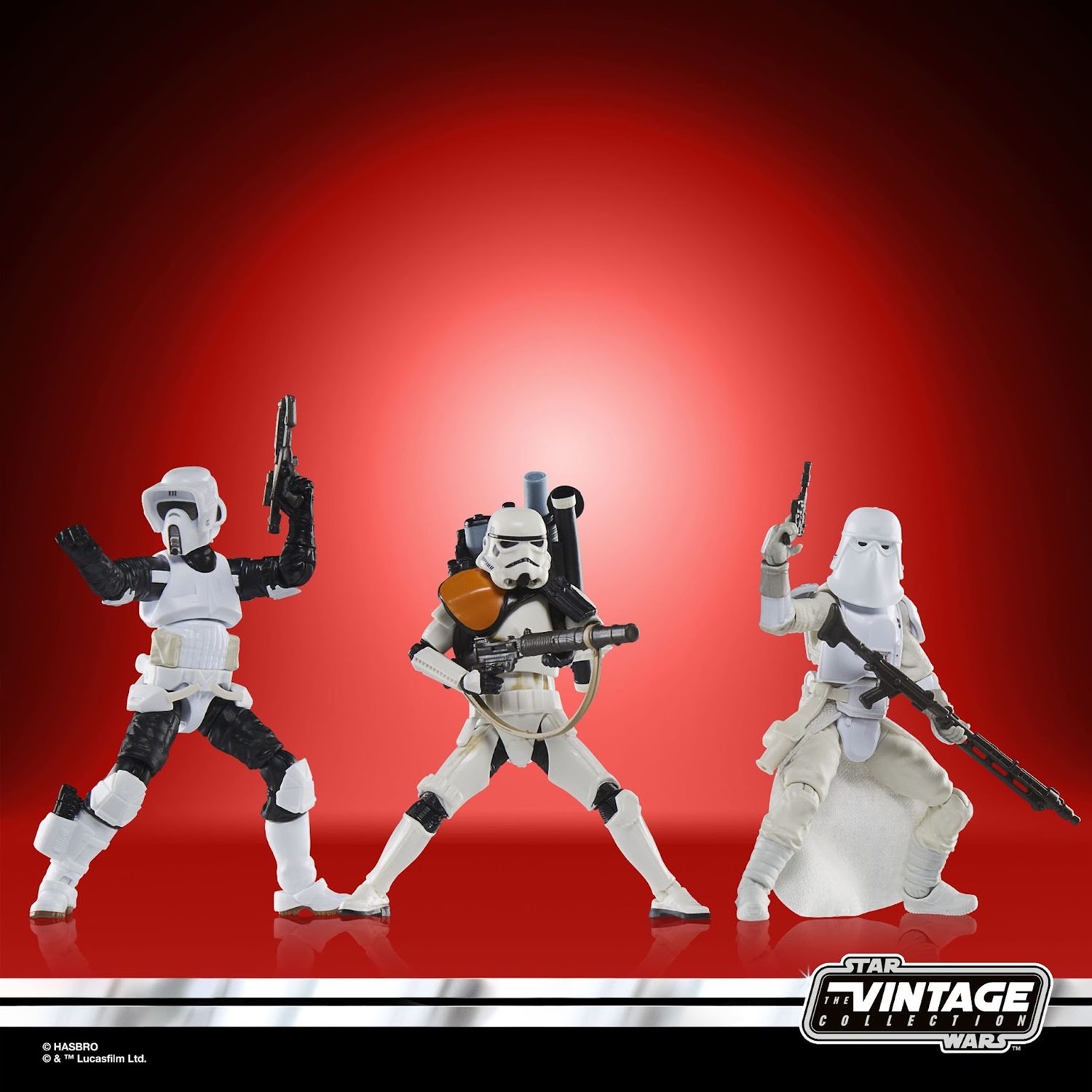 thumbnail image 2 of Star Wars Vintage Collection Stormtrooper 4-Pack - 3.75" Hasbro Pulse Exclusive 2 of 12