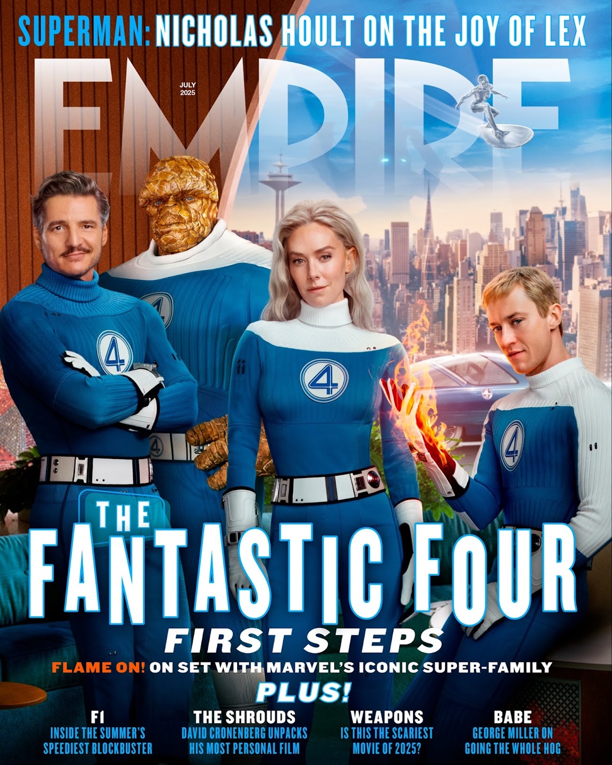 Empire Magazine Reveals Fantastic Four: First Steps Covers