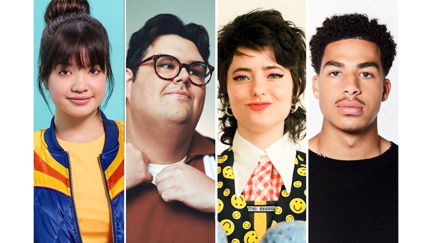 (L-R) Peyton Elizabeth Lee, Caleb Hearon, Sarah Sherman, and Marcus Scribner