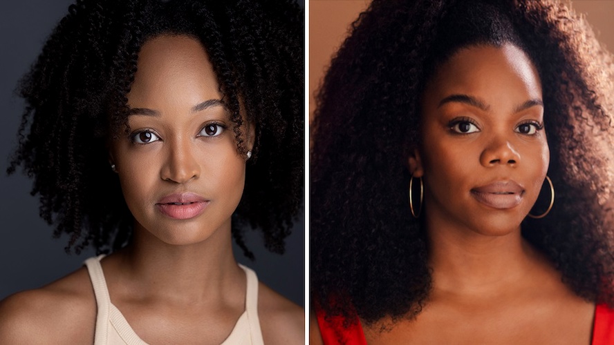 L-R: Kiah Clingman, Brittany Inge