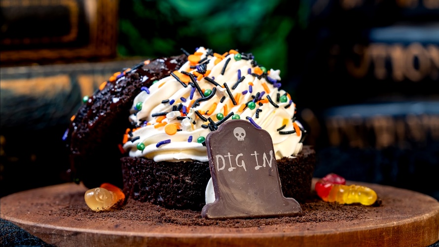 Tombstone Chocolate Cake