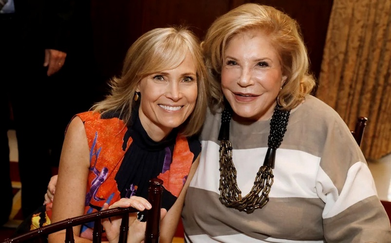 Willow Bay and Wallis Annenberg, Photo by Steve Cohn via USC