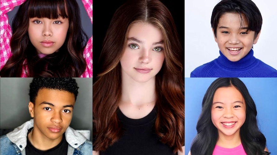 Clockwise L-R: Faith Hedley, Kenzi Richardson, Milo Miharlika, Jiwon Lee, Shaun Dixon