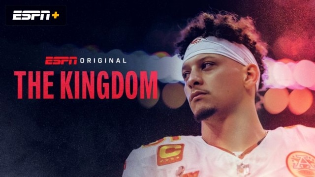 Patrick Mahomes featured on the key art for the doc