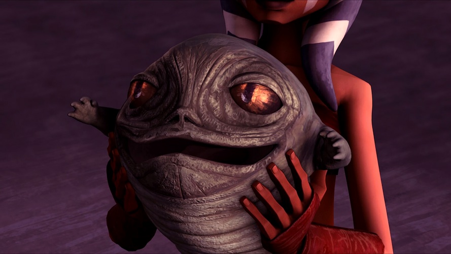 Rotta the Huttlet as seen in 'Star Wars: The Clone Wars.'