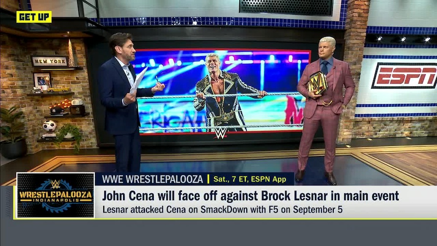 Cody Rhodes on Get Up