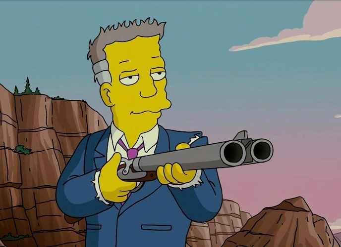 Russ Cargill, voiced by Albert Brooks in 'The Simpsons Movie'