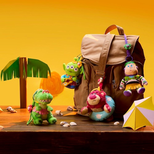 Toy Story bag charms from Disney Store China.
