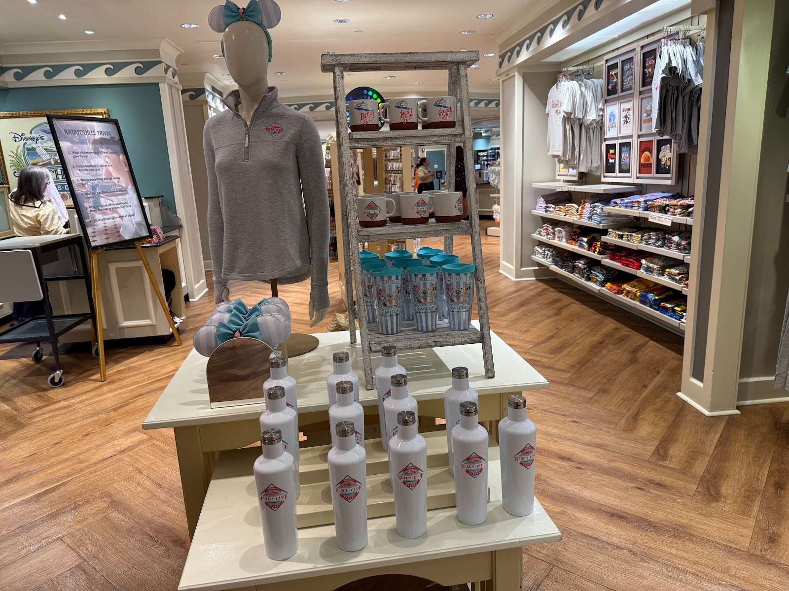 Photos: She Sells Seashells and Disney's Beach Club Resort Merchandise by the Crescent Lake Shore at Walt Disney World