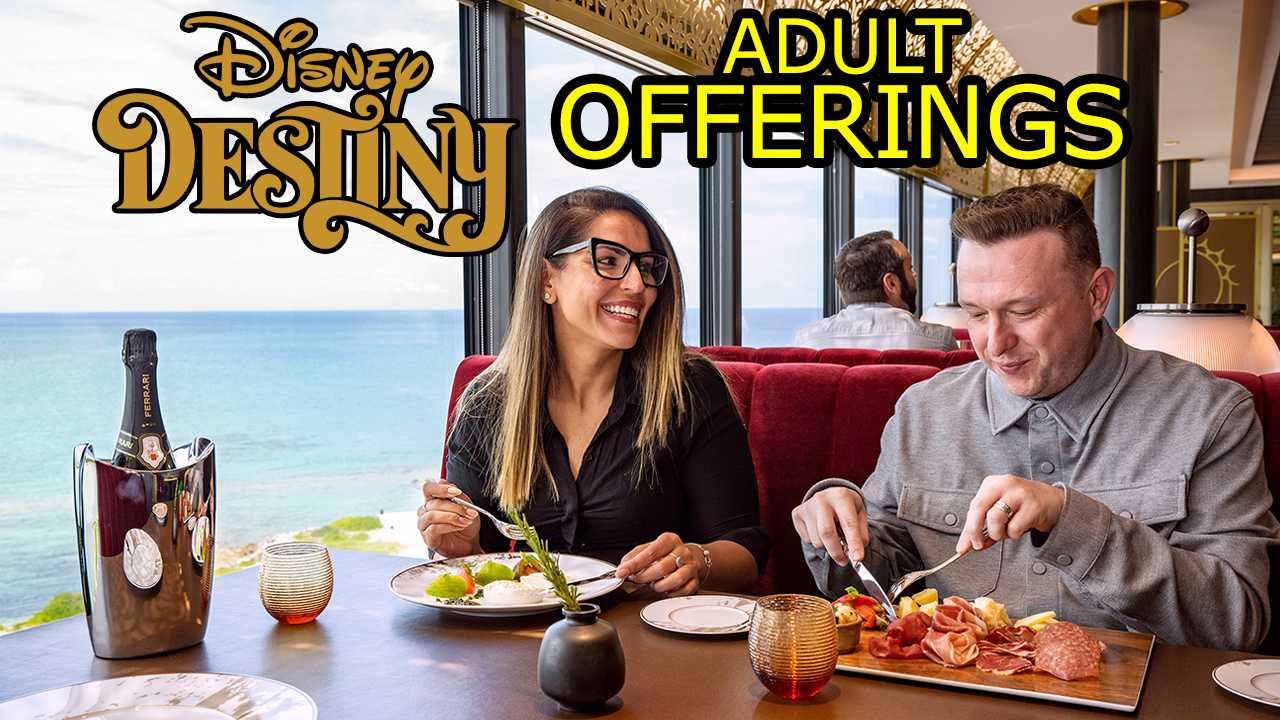 Drop the Kids Off and Explore More Adults-Only Spaces Aboard the New Disney Destiny Cruise Ship