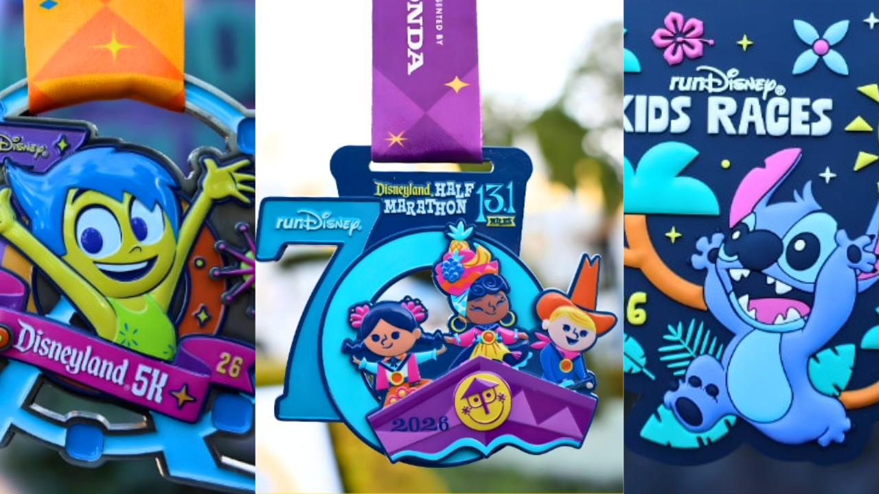 2026 Disneyland Half Marathon Weekend Medals Revealed