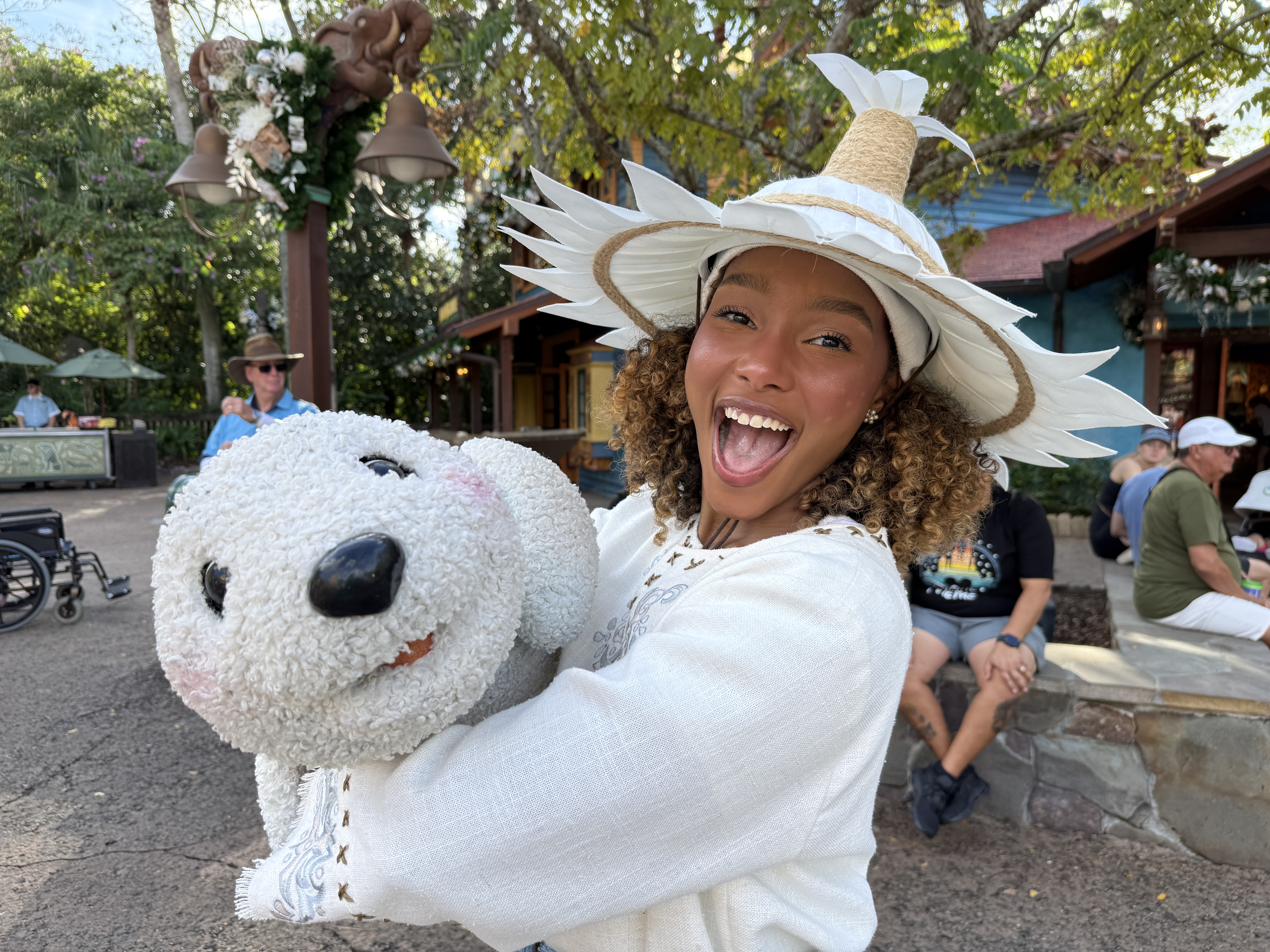 Photos: A Merry Menagerie and More Holiday Decor Transforms Disney's Animal Kingdom Into a Winter Wonderland