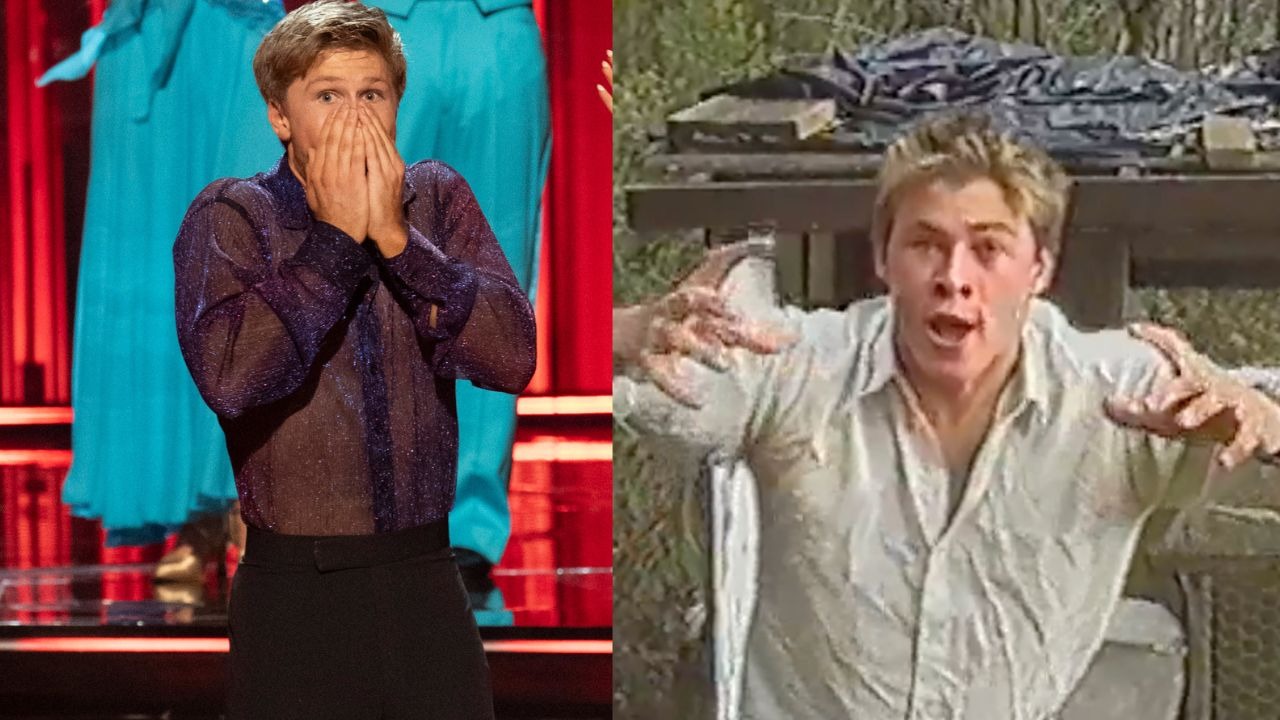 A Hemsworth School Project: Robert Irwin Reacts to Marvel Star's "Crocodile Hunter" Impression