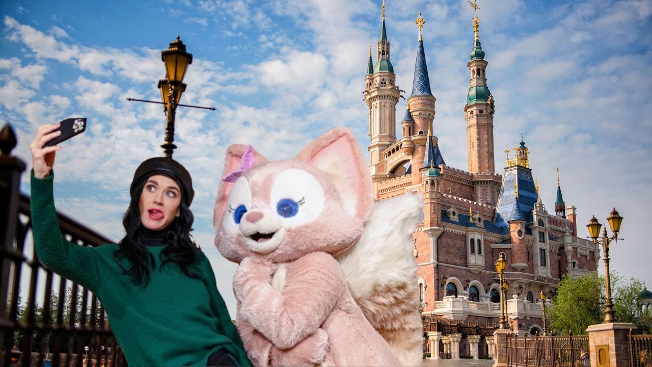 Thankful For A Disney Holiday: Katy Perry Spends Her Turkey Day at Shanghai Disney Resort