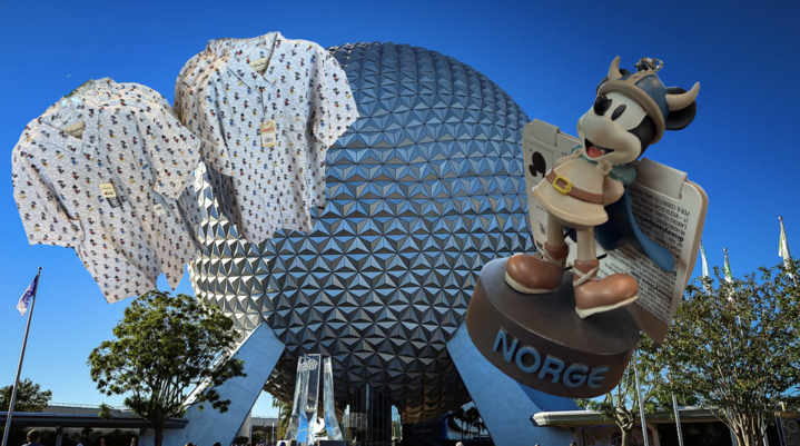 World Showcase Souvenirs: New Ornaments and a New RSVLTS Button Up Arrive at EPCOT